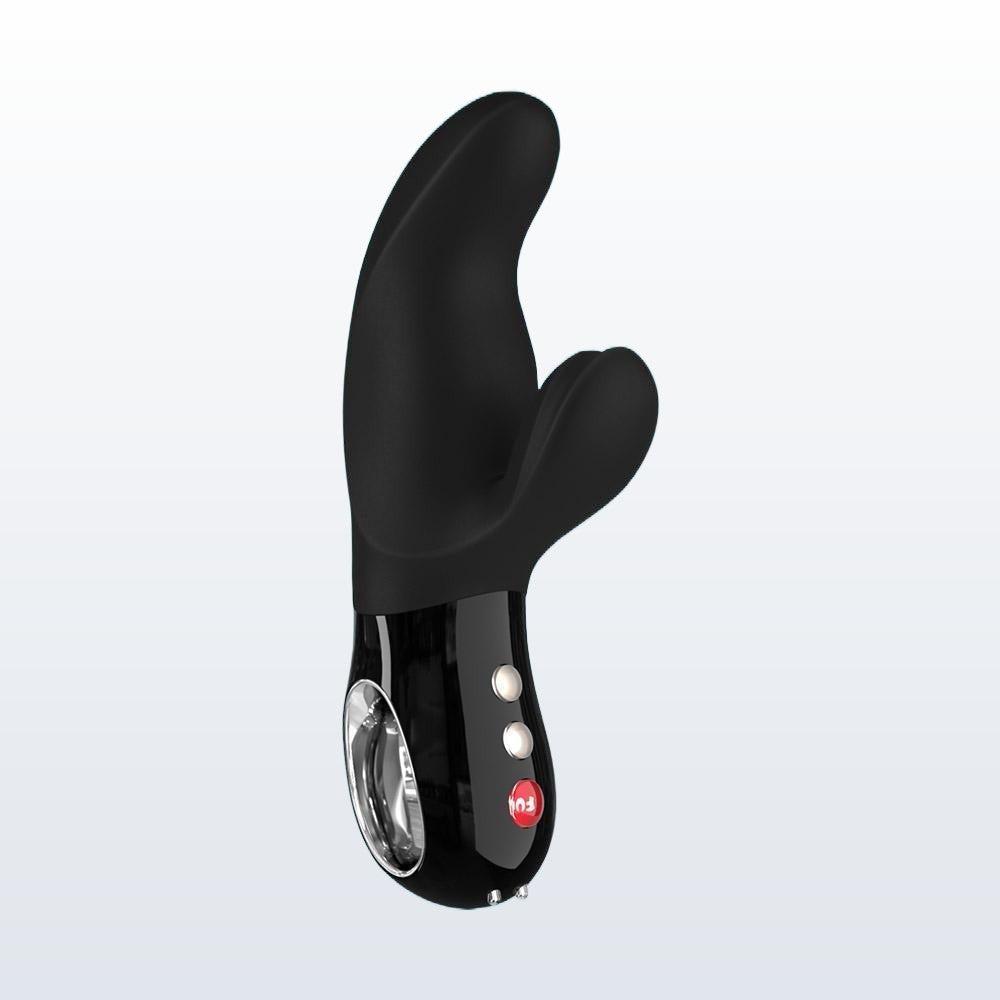 Fun Factory 'Miss Bi' Rabbit Waterproof Vibrator - Black by Condomania